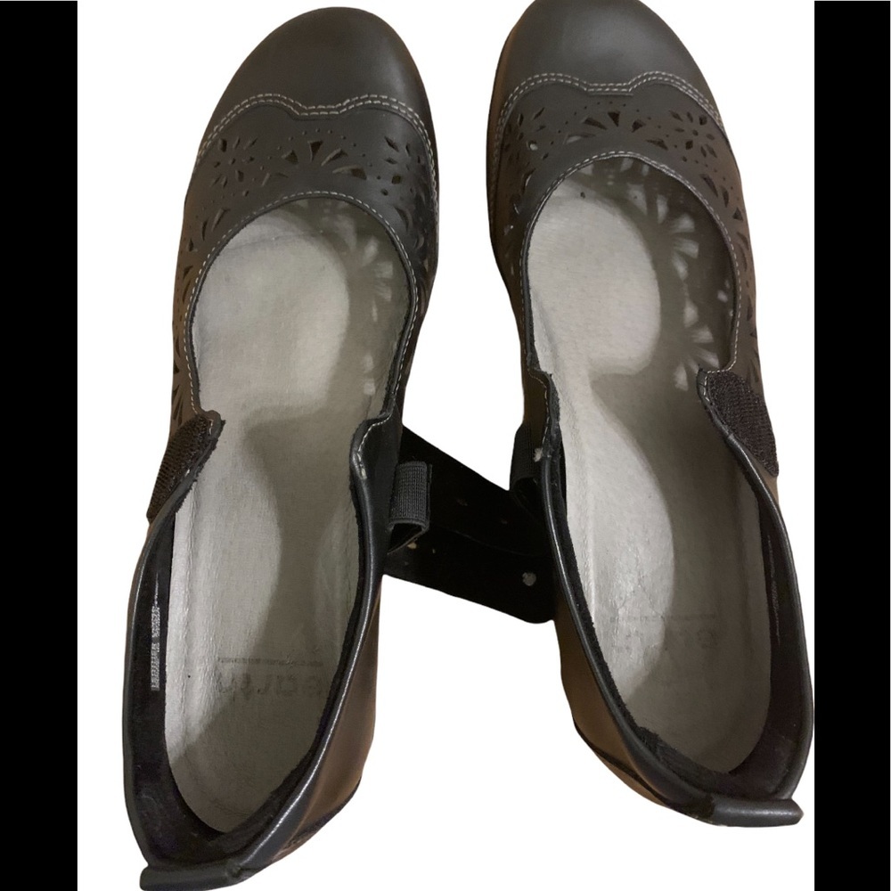 Womens Earth black, leather Alder Adel Mary Janes sz 9 - Picture 7 of 9